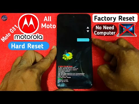Moto G31 Hard Reset | How to Hard Reset Moto G31 | All Moto Pattern / Pin Unlock | Without PC