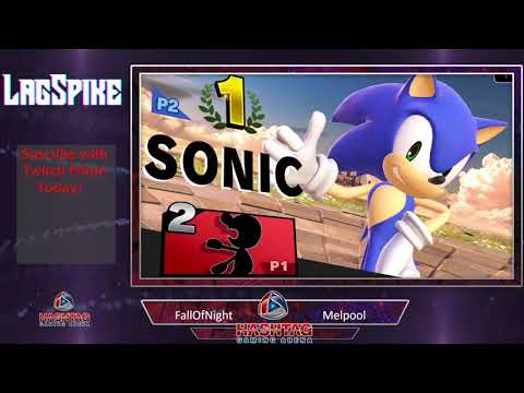 Lagspike 14 - Loser Finals - King_chris (Zero Suit Samus) vs SuperStriker (Sonic)