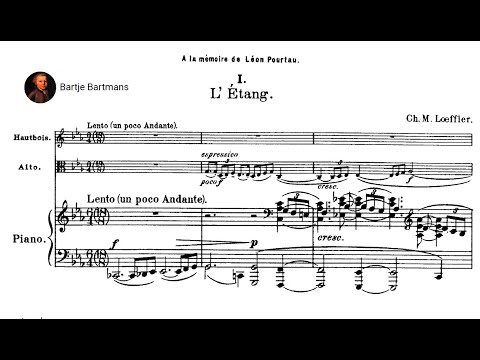 Charles Martin Loeffler - 2 Rhapsodies (1901) for Oboe, Viola and Piano