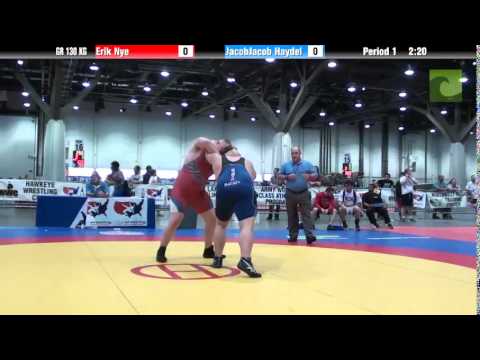 Greco GR 130 KG - Erik Nye vs. JacobJacob Haydel