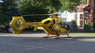 preview picture of video 'Rettungshubschrauber startet in Klingenthal'