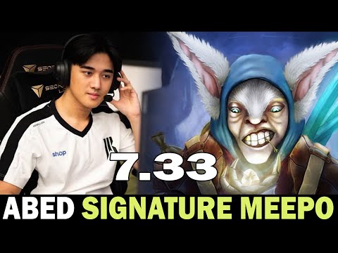 ABED SIGNATURE MEEPO IN NEW PATCH! - DOTA 2 Gameplay
