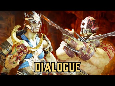 BARAKA IS MEAT TO SHEEVA DIALOGUE - MORTAL KOMBAT 11 ULTIMATE VERSION