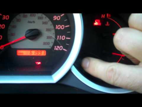 How to reset the MAINT REQD light on a Toyota Tacoma. DIY maintenance required light reset