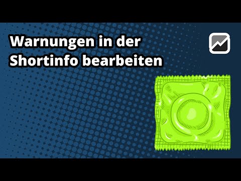 tricoma - Bearbeitung von Warnhinweise in der tricoma Shortinfo - ERP System mit Monitoring