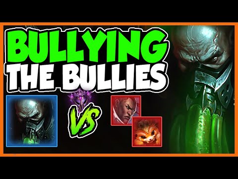 Bullying the ranged bullies! [Masters Urgot vs Lucian & Gnar] - League of Legends