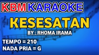 Download lagu KESESATAN - Rhoma Irama #KARAOKE HD mp3