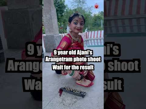 9 year old Ajani’s Arangetram photo shoot