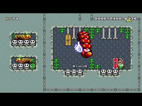Super Mario Maker 2 Level Showcase: King Wigglers Den