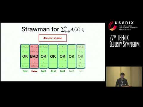 USENIX Security '18 - DIZK: A Distributed Zero Knowledge Proof System