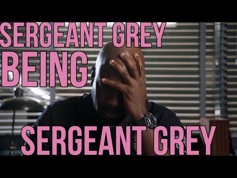 THE ROOKIE — Sergeant Grey being Sergeant Grey