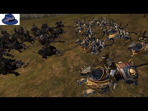 Demigryph Destruction! Empire VS Greenskins 1V1 Strategical Analysis!
