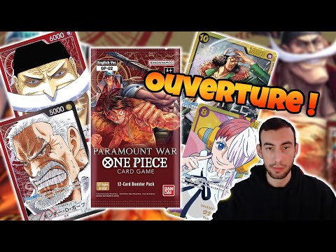 One Piece TCG - Ouverture display ! Paramount War (OP02)