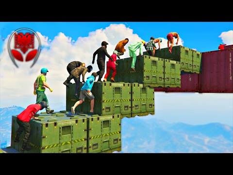 GTA 5 SHQIP - Rrahje dhe Parkour !! - SHQIPGaming