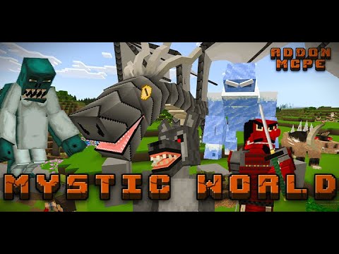 "Unbelievable Modsteria Addon - Mystic World 2!" #mindblown #minecraftmod