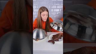 Chocolate Fish 🐟💍~Mini wood toy-woodworking art skill / hand craft #ytshort