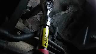 How to: Remove Crank Shaft Positioning Sensor on a 2011 Dodge Ram 5.7 Hemi