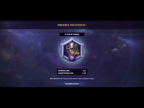 JANE FOSTER MIGHTY THOR Level 60-70 Rank Up - Marvel Future Fight