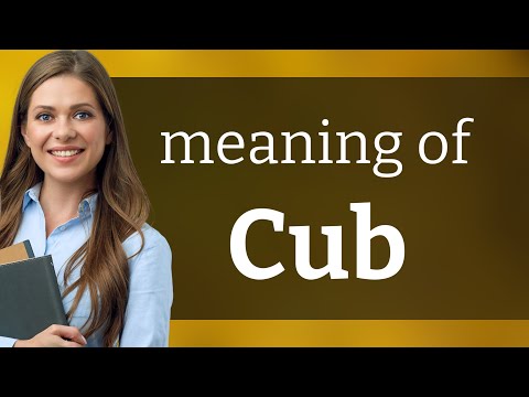 Cub — what is CUB meaning