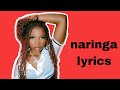 naringa by zuchu (lyrics audio)