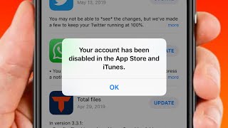 How to fix disabled account in Apple Store and iTunes | iPhone & iPad | 2022
