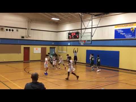 Hawk Hoops (Black) triumphant over NEYB, 51-30 - Adidas Presidents' Day Tournament of Champions