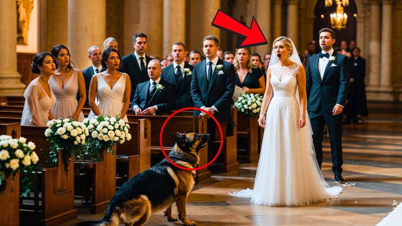 On Her Wedding Day, the Dog Blocked Her Way, Then She Discovered the Shocking Truth!