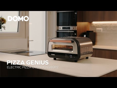 DOMO Pizzaoven 'Pizza Genius' - cordieriet steen