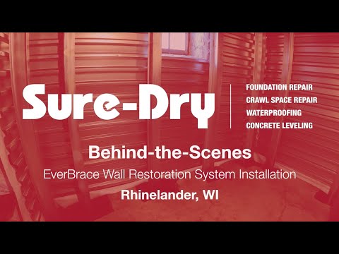 Behind-the-Scenes: EverBrace Foundation Repair Install