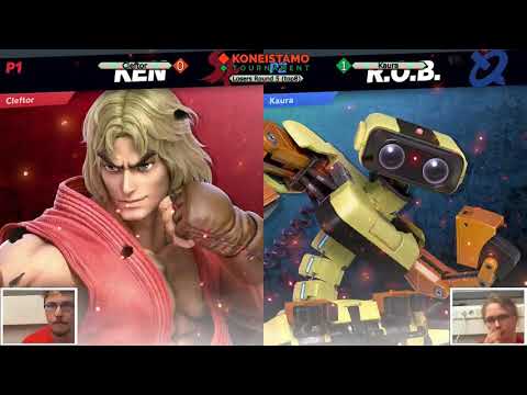 Koneistamo 19 - Ultimate Singles - Losers Top 8 - Kaura(R.O.B) vs Cleftor(Ken)