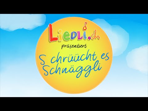 "S chrüücht es Schnäggli" | Swiss Children's Song about a Snail - Animated for Toddlers