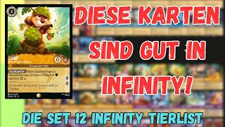 Alle SET 12 Karten GERANKED für INFINITY CONSTRUCTED | Disney Lorcana Ger/DE Wilds Unknownl Tierlist