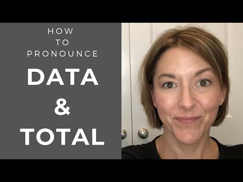 Learn to Pronounce DATA & TOTAL - American English Pronunciation Lesson #learnenglish
