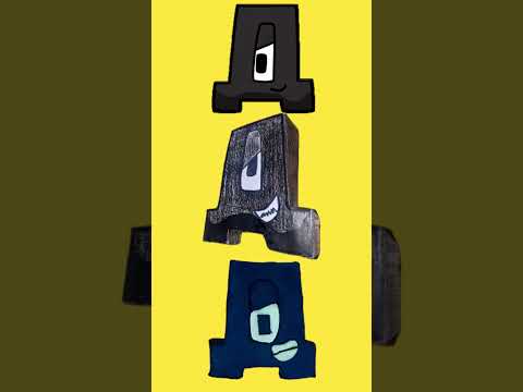 Russian Alphabet Lore but DIFFERENT MATERIALS 1 | RALR | Alphabet Lore #alphabetlore