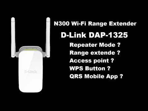 Dlink Wifi Extender DAP-1325 N300