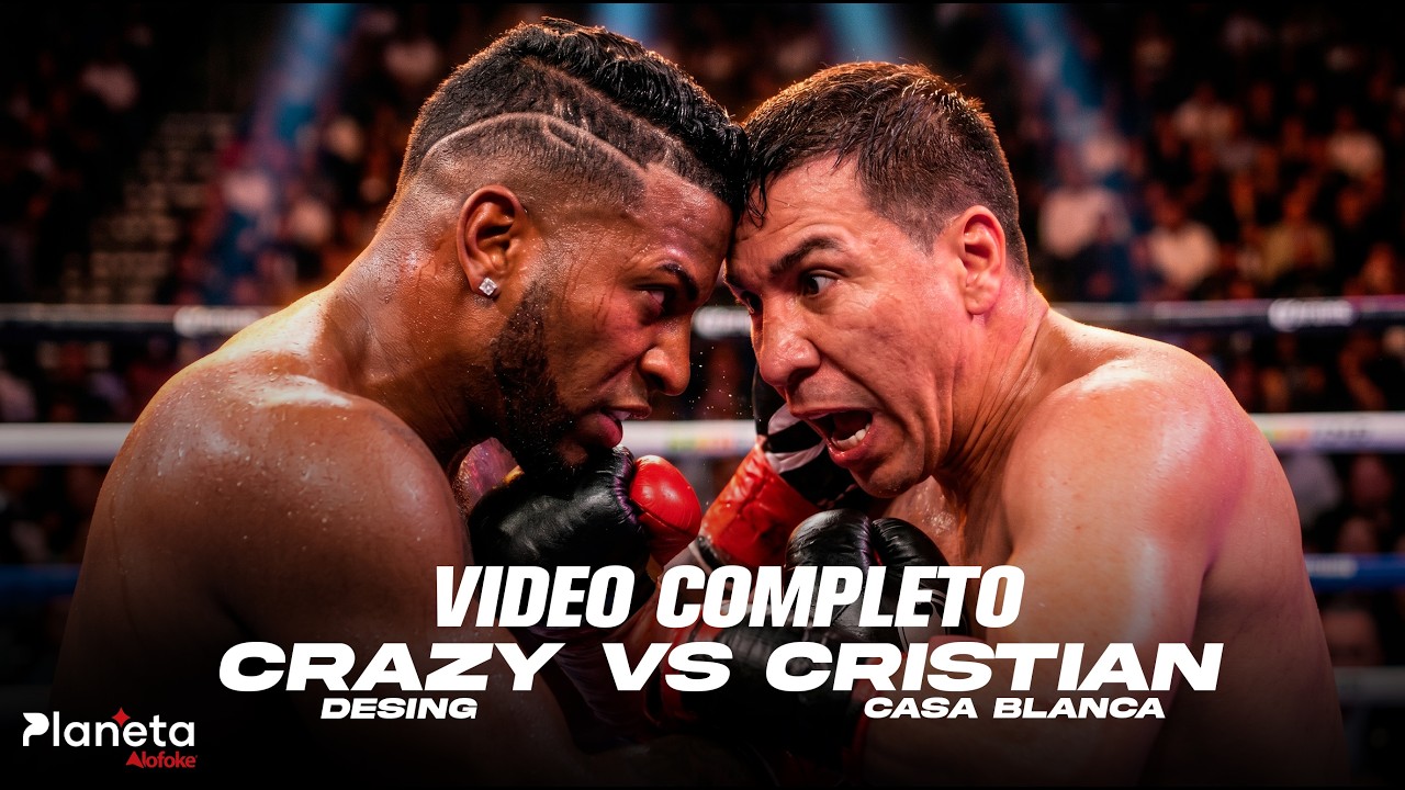 CRAZY DESIGN VS CRISTIAN CASA BLANCA - COMBATE COMPLETO EN ALOFOKE KO
