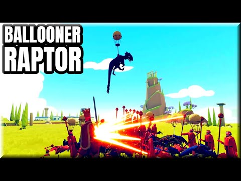 🎈Ballooner Raptor🐉 Army - EXTRA BATTLES - TABS Original Mod Team Border update