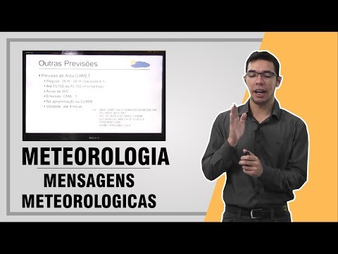 METEOROLOGIA - MENSAGENS METEOROLÓGICAS AULA #9
