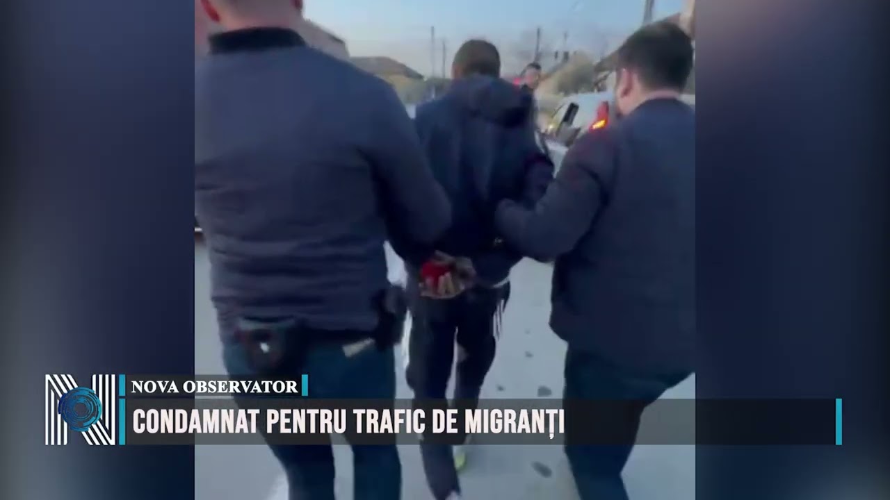 Condamnat pentru trafic de migranți