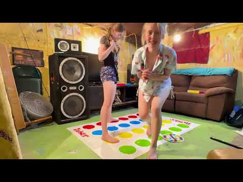 Two girls twister challenge have fun | #girl #life