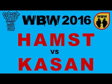 Hamst 🆚 Kasan 🎤 WBW 2016 Gdańsk (freestyle rap battle)
