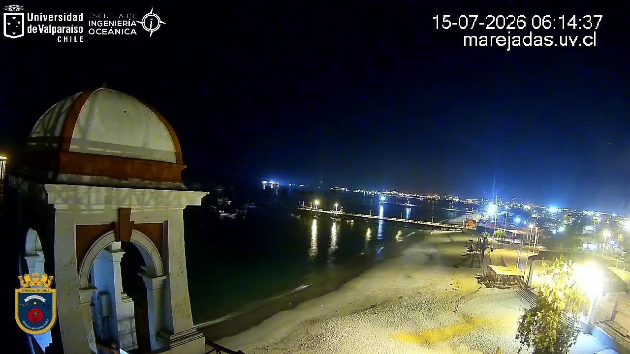 Live webcam view of Mejillones Coastal View
