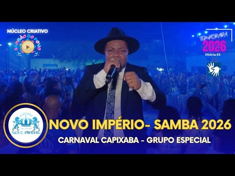CLIPE: NOVO IMPÉRIO / SAMBA 2026 / AO VIVO