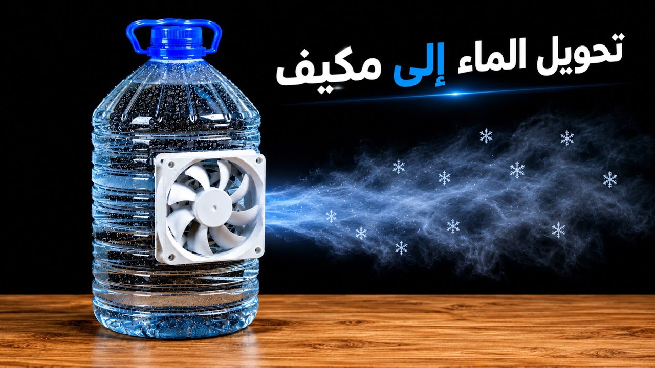 بقنينة ماء قل وداعًا لحرارة الصيف إلى الأبد… تبريد مجاني للمنزل