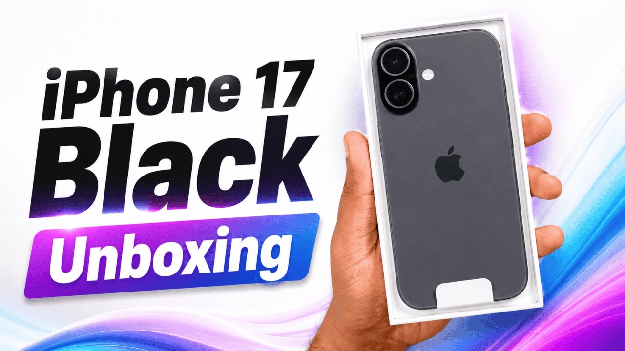 iPhone 17 Black Unboxing 🔥 Price Increaseக்கு முன்பே வாங்கியாச்சு!