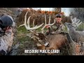 Rattling A GIANT Missouri Public Land Buck During The Rut