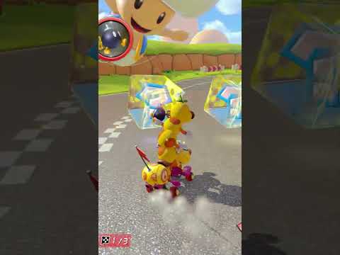 Using a BOMB to Dodge a BLUE SHELL? | Mario Kart 8 Deluxe