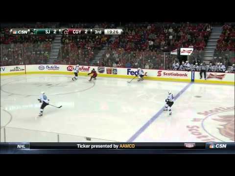 NHL 2014 12 06 San Jose Sharks vs Calgary Flames