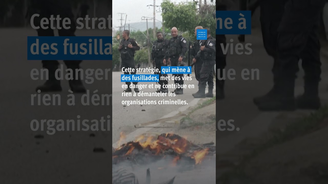 Brésil : Opération policière meurtrière à Rio