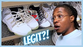 FOUND JORDAN 11 COLUMBIA IN THE THRIFT!
